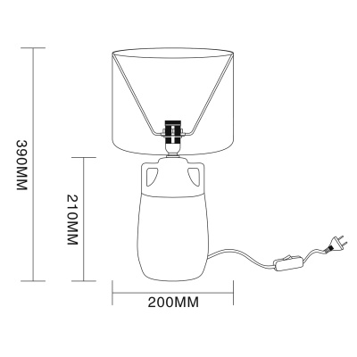 Escada 10201/L E27*40W Beige