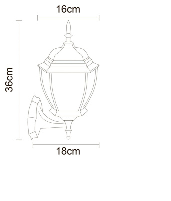 Уличный настенный светильник Arte Lamp PEGASUS