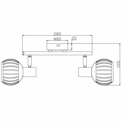 Спот Rivoli Enio 7032-702 Б0047135
