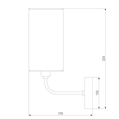 Бра Eurosvet Purezza 60128/1 хром