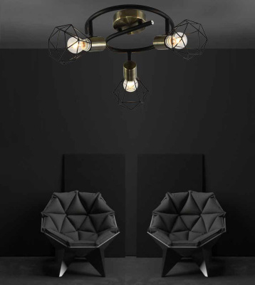 Спот Seven Fires Keri SF4710/3CA-AB-BK