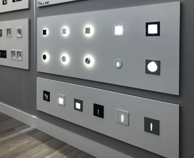 DL 3019 grey светильник встраиваемый
