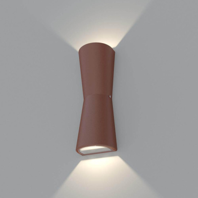 Уличный настенный светодиодный светильник Arlight LGD-Wall-Tub-J2R-12W Warm White 024384
