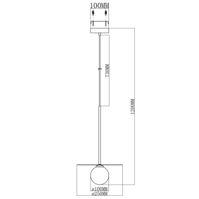 Подвесной светильник Moderli Scrumbel V6044-1P