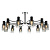 Escada 2120/12P E14*40W Black