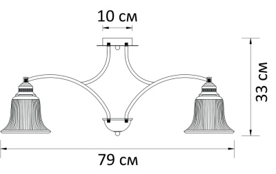 Потолочная люстра Arte Lamp EMMA