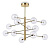 Подвесная люстра Ideal Lux Equinoxe SP12 Ottone Antico 200125