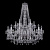 Подвесная люстра Bohemia Ivele 1403/12+6/300/h-100/2d Ni