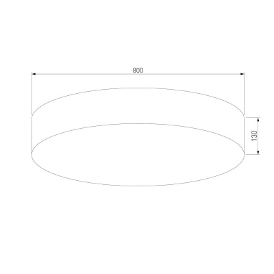 Потолочный светильник TK Lighting 2725 Rondo Graphite