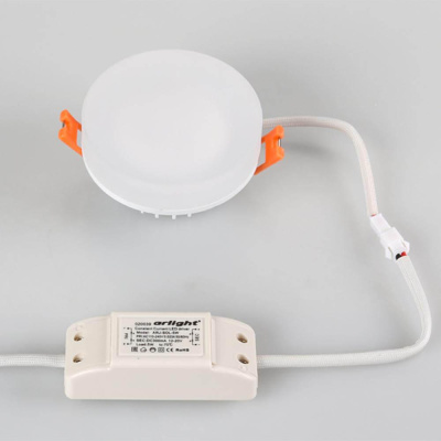 Встраиваемый светодиодный светильник Arlight LTD-80R-Opal-Roll 5W White 020807
