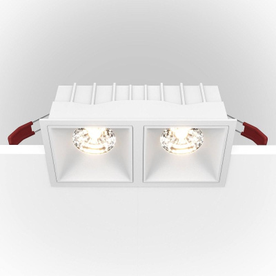 Встраиваемый светильник Maytoni Alfa LED DL043-02-15W4K-SQ-W