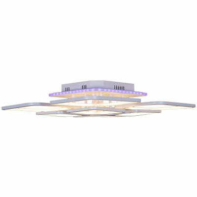 Потолочная светодиодная люстра Reluce 11005-0.3-4+4RGB WH(RGB)