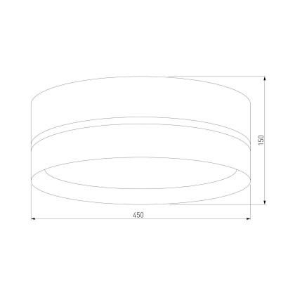 Потолочный светильник TK Lighting 6548 Paglia Black