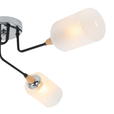 Escada 2101/4P E27*60W Black/Chrome