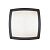 Уличный настенный светильник Ideal Lux Cometa Ap3 Antracite 082240