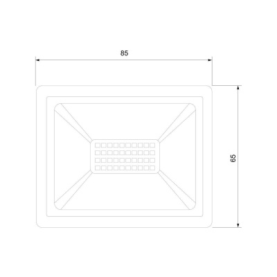 Прожектор светодиодный Elektrostandard Elementary 023 FL LED 20W 6500K IP65 a051939