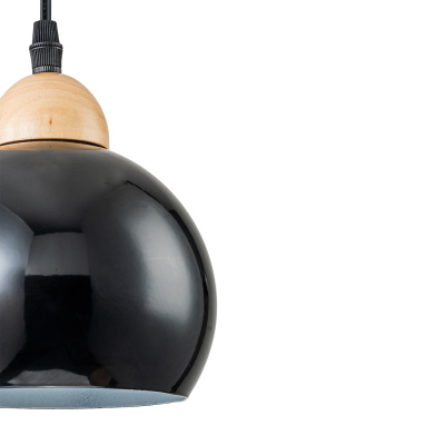 Escada 10178/1S E27*40W Black/Wood