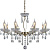 Подвесная люстра Illumico IL0265-8PSQ-39 AB