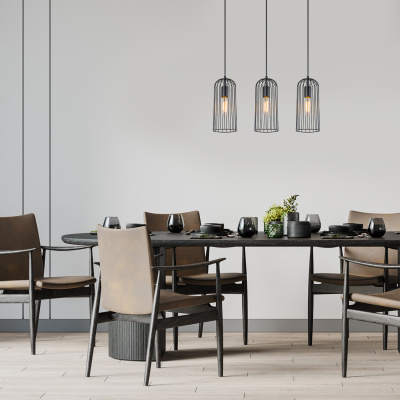 Escada 10198/3S E27*60W Black