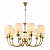 Подвесная люстра Milosh Tendence Nou 0925CL-10GD