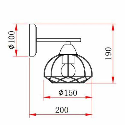 Бра Rivoli Gekuba 5064-401 Б0047375