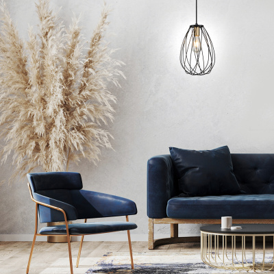 Escada 10180/1S E27*60W Black/Brass