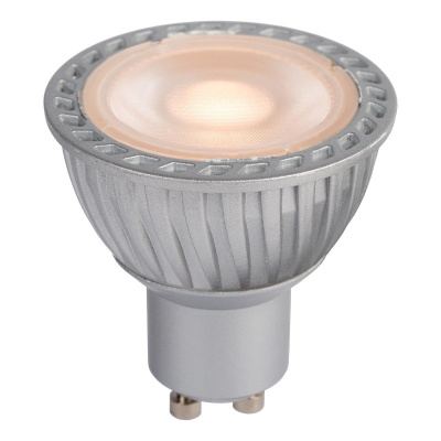 Лампа светодиодная диммируемая Lucide GU10 5W 2200K серая 49010/05/36