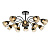 Escada 1148/12P E27*40W Black/Brass