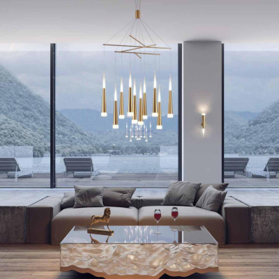 Настенный светодиодный светильник Odeon Light L-vision Vivat 3891/7WG