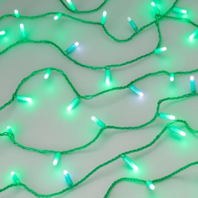 Уличная светодиодная гирлянда Ardecoled нить 230V зеленый ARD-String-Classic-10000-Green-100Led-Milk-Flash Green 031197