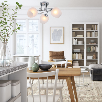 Escada 1108/3PL E27*40W Chrome