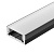 Профиль Arlight SL-SLIM-H7-2000 BLACK 037110