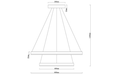 Подвесная люстра Arte Lamp SIREN