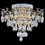 Потолочная люстра Reluce 04037-0.3-06 WH+GOLD PN