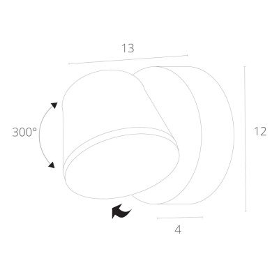 Уличный настенный светильник Arte Lamp CHICO