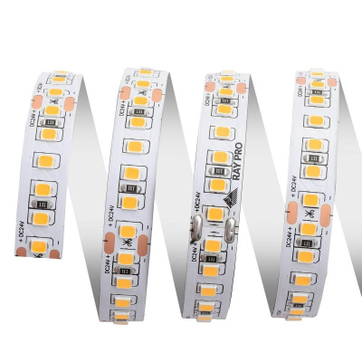 Светодиодная лента Apeyron 18W/m 168Led/m 2835SMD теплый белый 3M 235BL