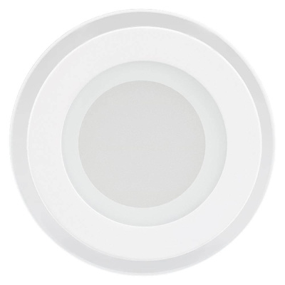 Встраиваемый светодиодный светильник Arlight LT-R96WH 6W Warm White 015575