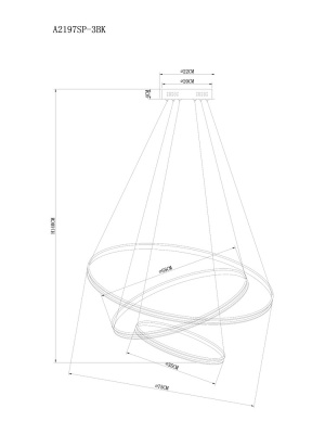Подвесная люстра Arte Lamp FRODO