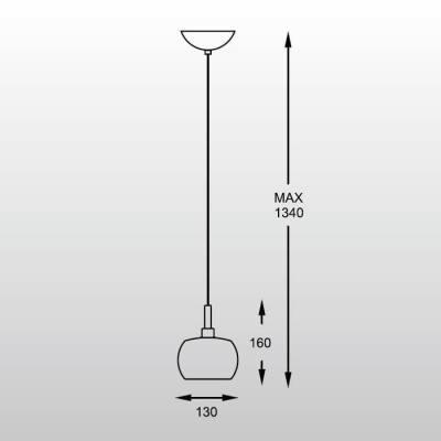 Подвесной светильник Zumaline Crystal P0076-01A-F4FZ