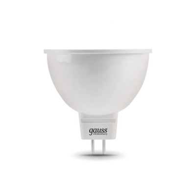 13527 Лампа Gauss LED Elementary MR16 GU5.3 7W 550lm 4100K 1/10/100