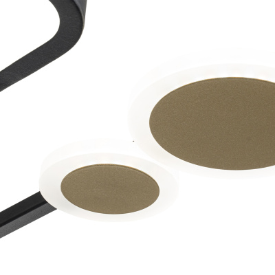 Escada 10225/SG LED*75W Black/Gold