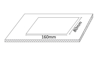 Встраиваемый светильник Crystal Lux CLT 002С2 BL