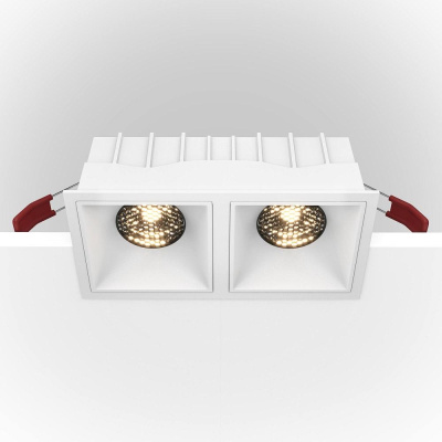 Встраиваемый светильник Maytoni Alfa LED DL043-02-15W3K-D-SQ-W