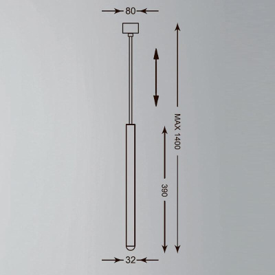Подвесной светодиодный светильник Zumaline Loya P0461-01A-L8L8