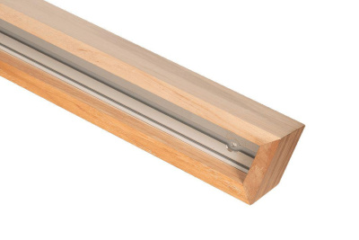 Подвесной светодиодный светильник Lumker Wooden W85-YASOL-125 ясень оливковый 004015