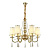 Подвесная люстра Lumina Deco Fabione LDP 1200-6 F.GD