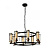 Подвесная люстра IMEX Temple MD.20541-8-P-BK+AB