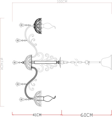 Люстра Arte Lamp FLEECE