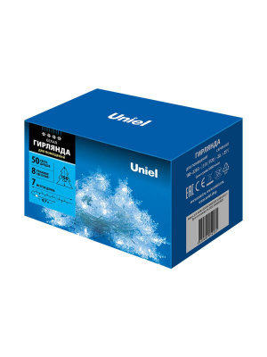 Светодиодная гирлянда Uniel сакура 220V белый ULD-S0700-050/DTA White IP20 SNOWFLAKES-1 07930