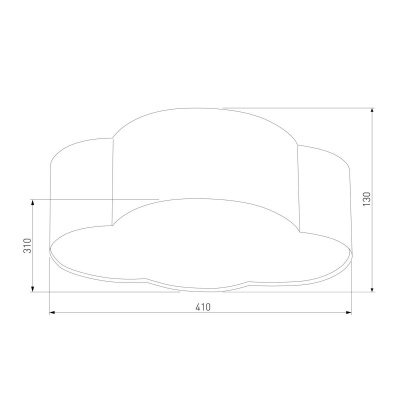 Потолочный светильник TK Lighting 3144 Cloud